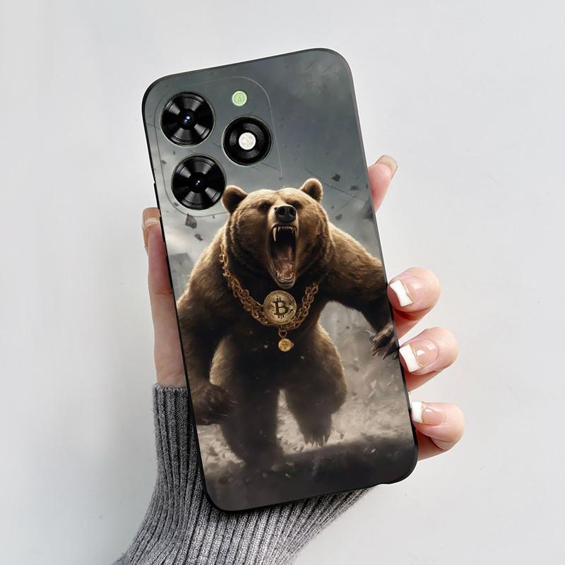 For Tecno Spark Go 2024 Case BG6 Black Myth Wukong Cover Shockproof Soft TPU Phone Case For Tecno Pop 8 Pop8 SparkGo 2024 Shell