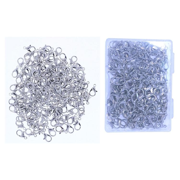 150 Pieces Elegant Gold/Silver Lobster Clasp Connectors for Necklaces and Bracelets Ideal for Craft Projects Supplies