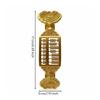 Abacus Plaque with Ornamental Designs Tone Ornament Metal