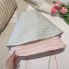 Large Brim Sun Protection Hat Wide Brim Striped Fisherman Hat Fashionable Bucket Hat  Outdoor