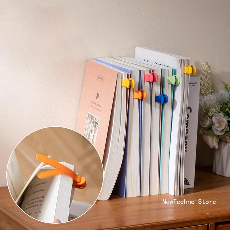 1pc Smart Bookmark Silicone Book Mark Book Spare Parts Accessories Parts For Reading Lovers Bookmarks For Men Women