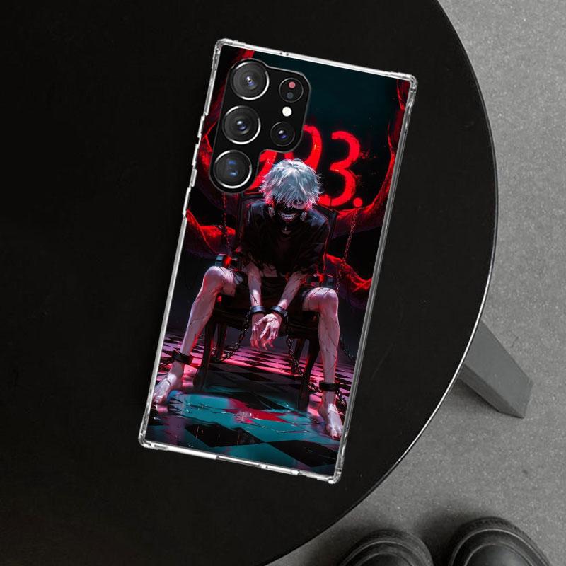 

Чехол для телефона Tokyo Ghoul Kaneki Ken для Samsung Galaxy S26 S25 Edge S24 S23 Ultra S22 Plus S21 FE S20 + Художественный персонализированный Funda Samsung S22