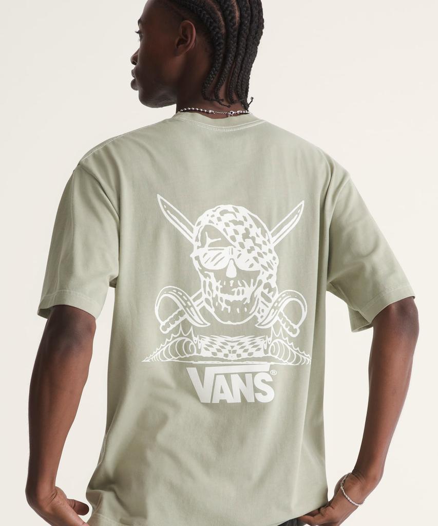 VANS Sano Short Sleeve T-Shirt - Soft Sage / Vn000Srbfsg1