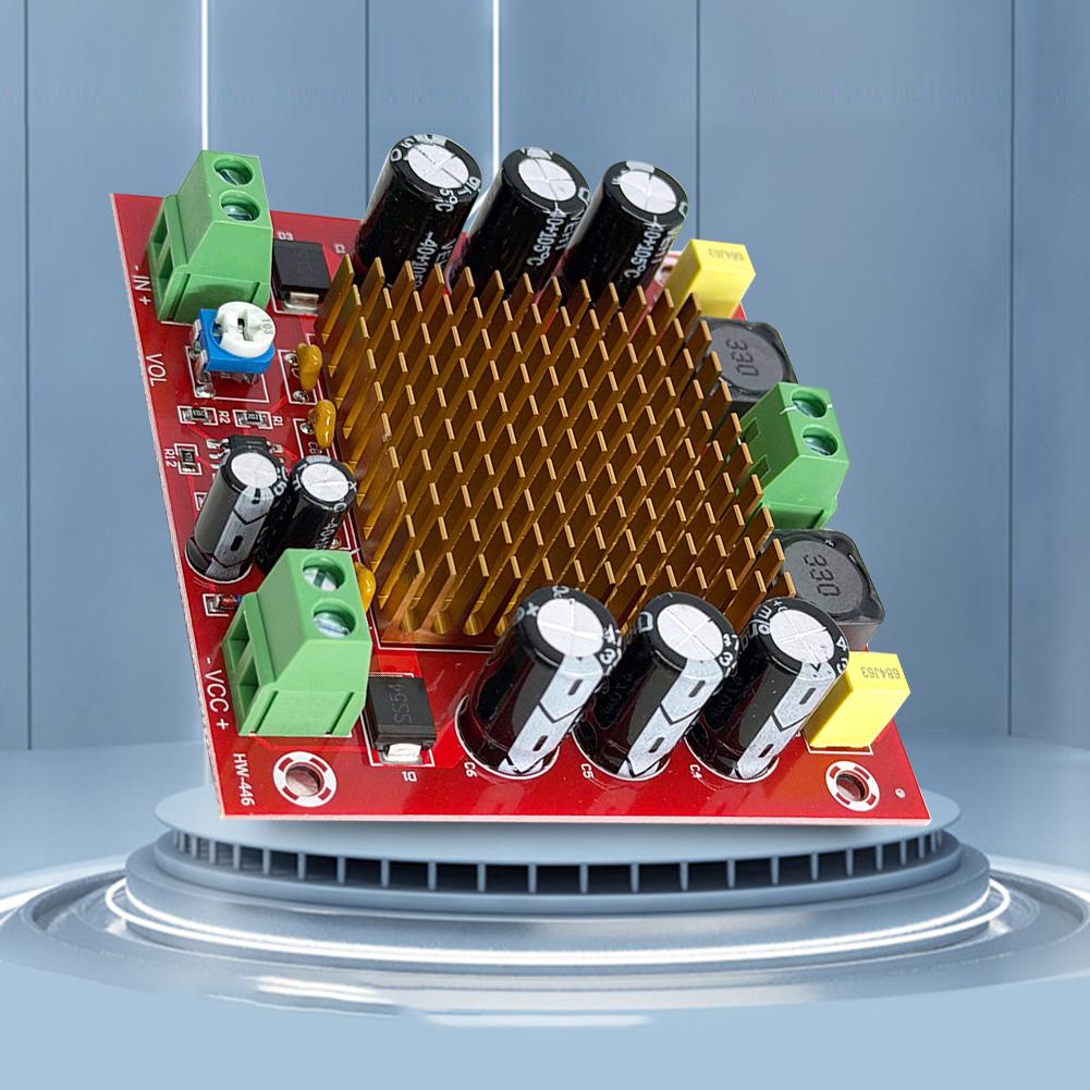 XH-M544 Digital Power Supply Audio Amplifier 150W High-power TPA3116DA Power Amplifier Board DC 12-26V Radiator for Home Theater