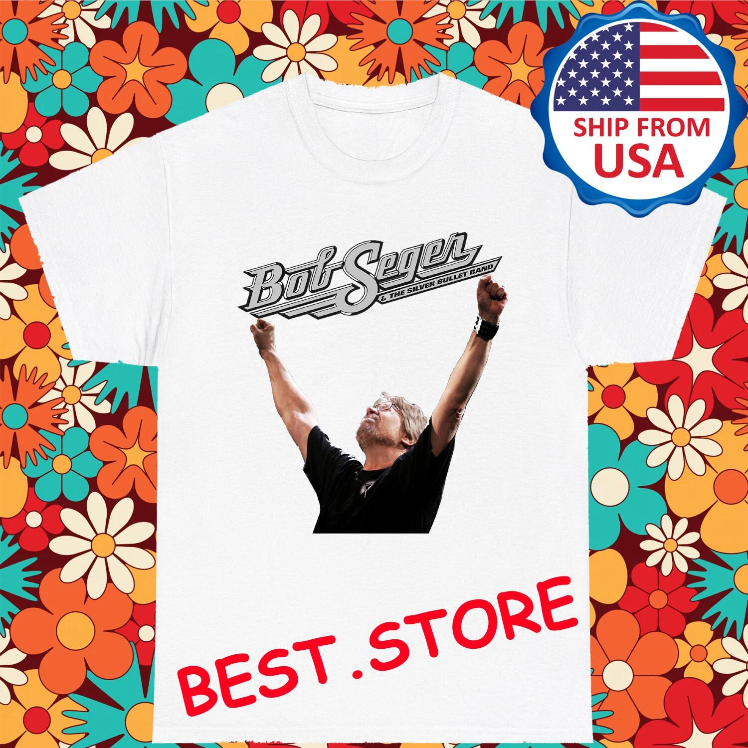 Bob Seger Runaway Men s White Size S-5XL 4XL