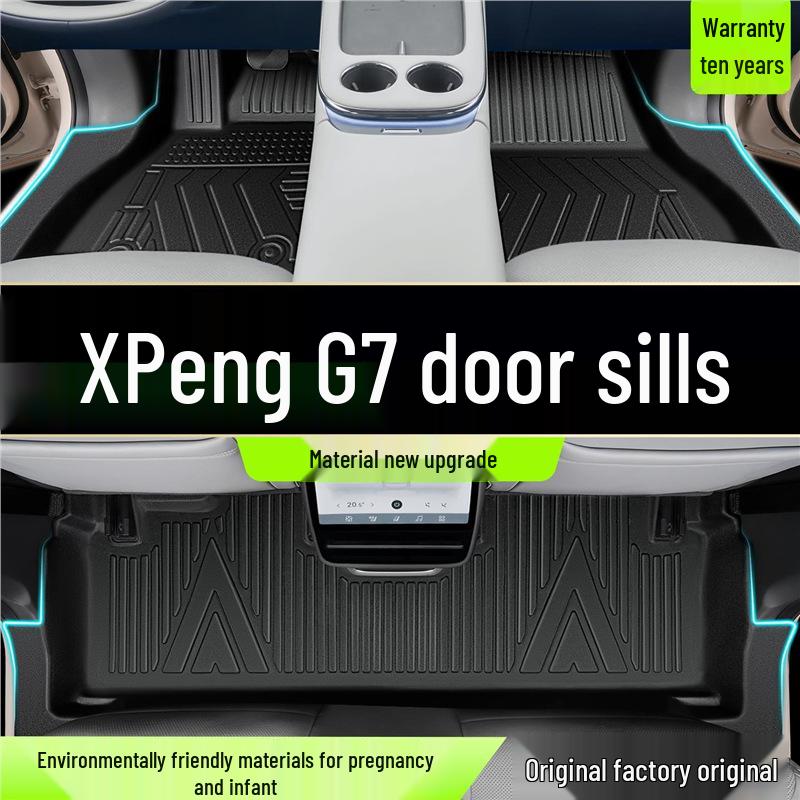 2025 Xpeng G7 TPE Vollabdeckung Fußmatten - Spezielle Innenraum-Modifikationszubehörteile für Autos