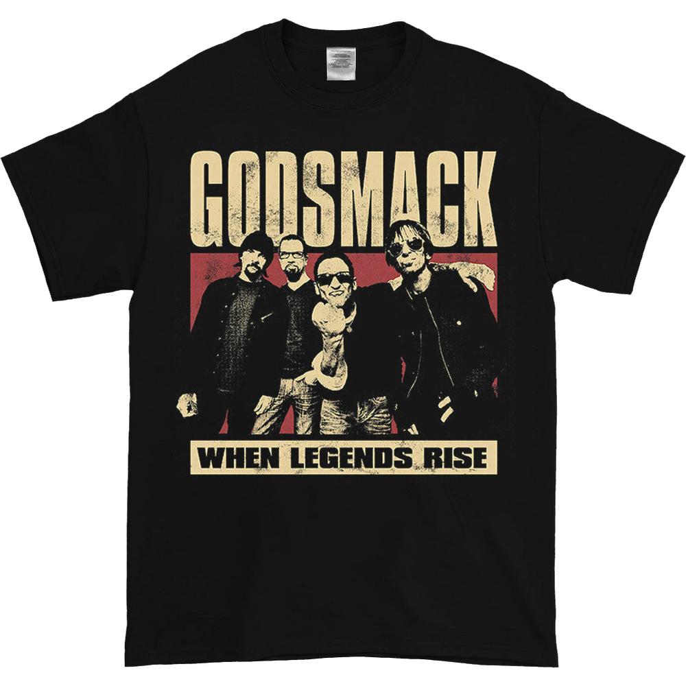 

GODSMACK LEGENDS PHOTO BLACK Футболка унисекс