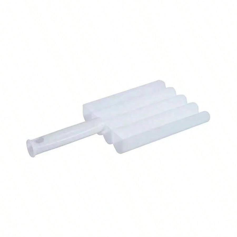 White Creative Kitchen Triple Meatball Maker, Meat Ball Scoop with Cutting Spade Ball Maker, None-Stick Meatball Maker Melon Ballers