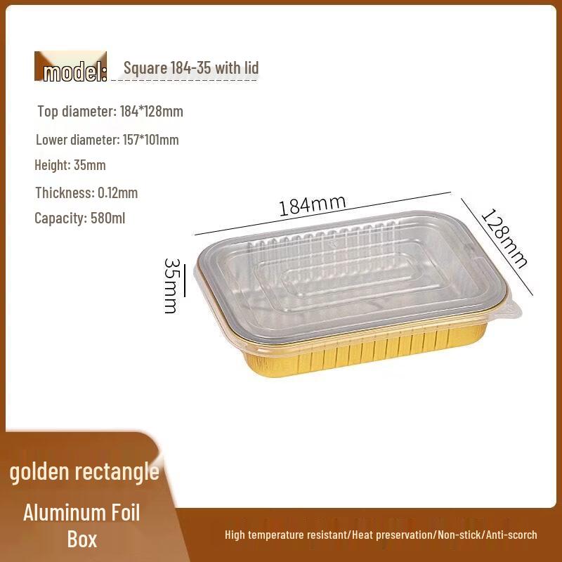 Yuzhuxun Aluminum Foil Cake Roll Containers