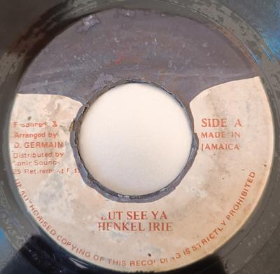 7-Zoll-Schallplatte HENKEL IRIE  But See Ya NONE Volcano Jamaika Reggae Ska Dub Gebraucht