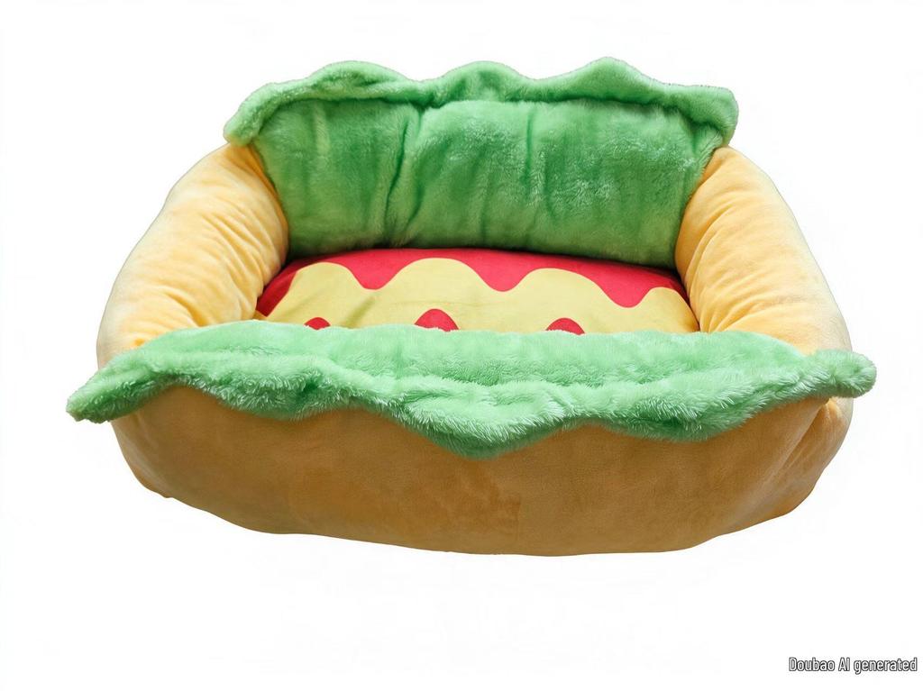Hot Dog Shaped Pet Bed: Super Soft, Warm, and Universal for Cats and Small Dogs