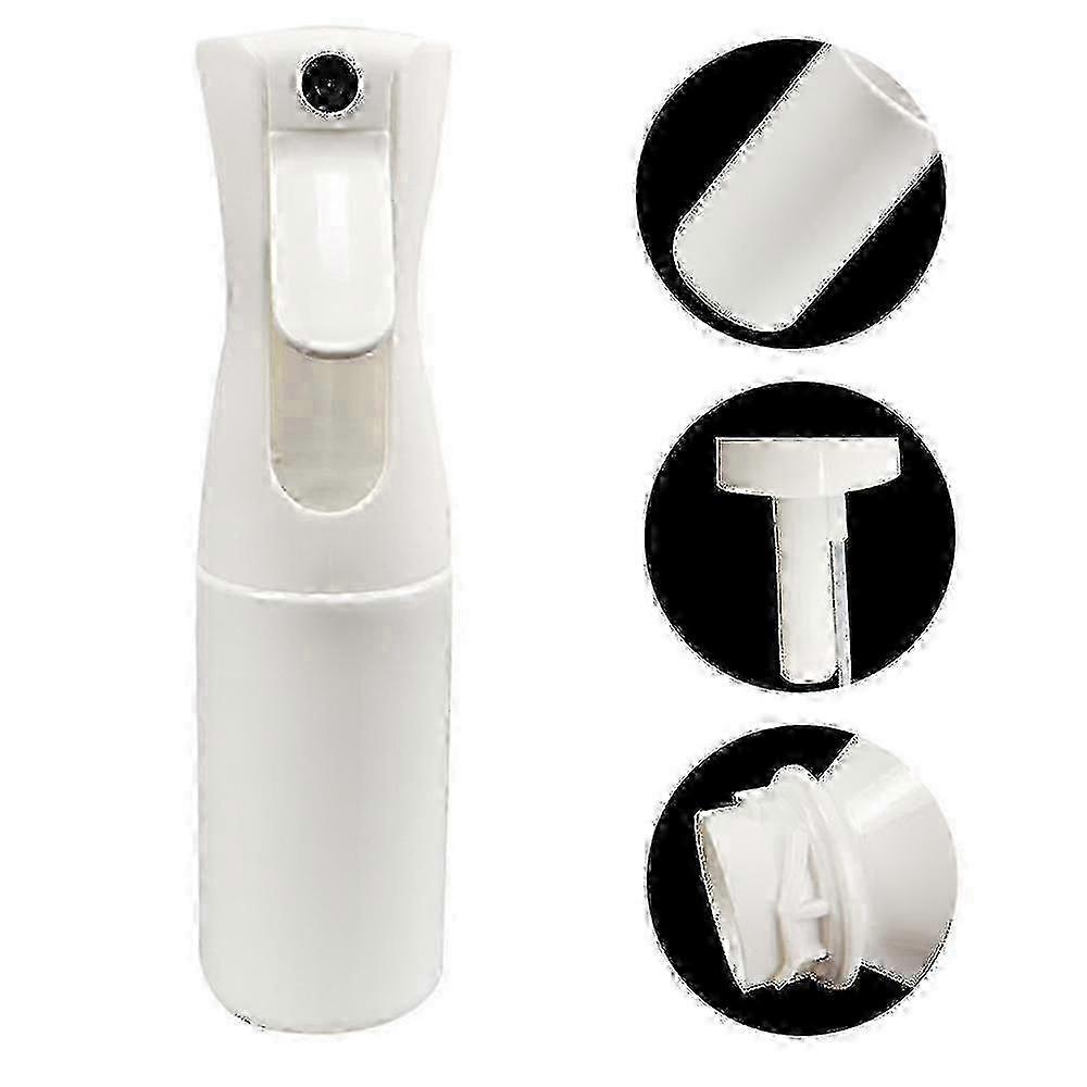 300ml Fine Mist Spray Bottle for Hair Styling Refillable Plastic Sprayer