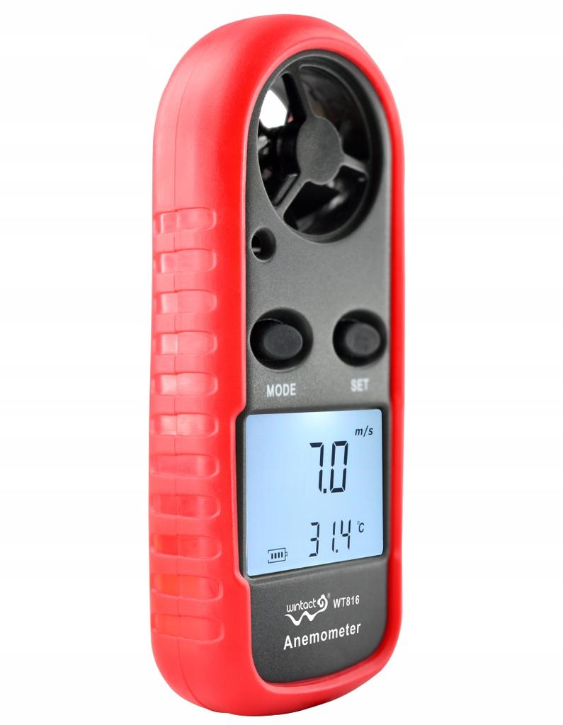 Anemometer Wind Gauge Temperature Air Speed Measurement