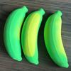 2Pcs Stress Relief Simulation Banana Toy Anti-Anxiety Color Changing Banana Squeeze Toy Slow Rising Fruit Fidget Sensory Toy Office Worker Gift