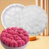 1PC Cake Mousse Dessert Silicone Mold Pastry Cake Heart Mousse Baking Household Mold Disk