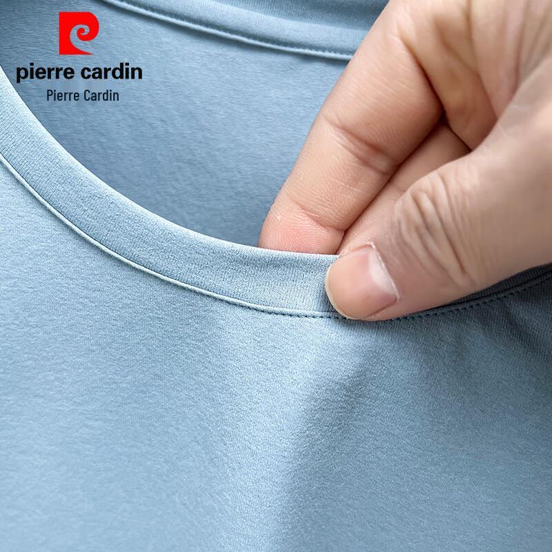 Pierre Cardin Herren T-Shirt mit Rundhalsausschnitt und kurzen Ärmeln