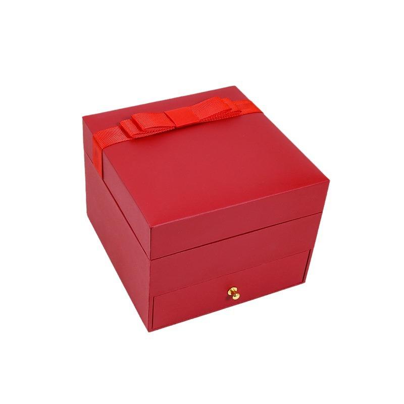 Makeup Mirror Jewelry Storage Ornament Box Ring Necklace Bracelet Watch Packing Box Jewelry Box Jewelry Gift Box