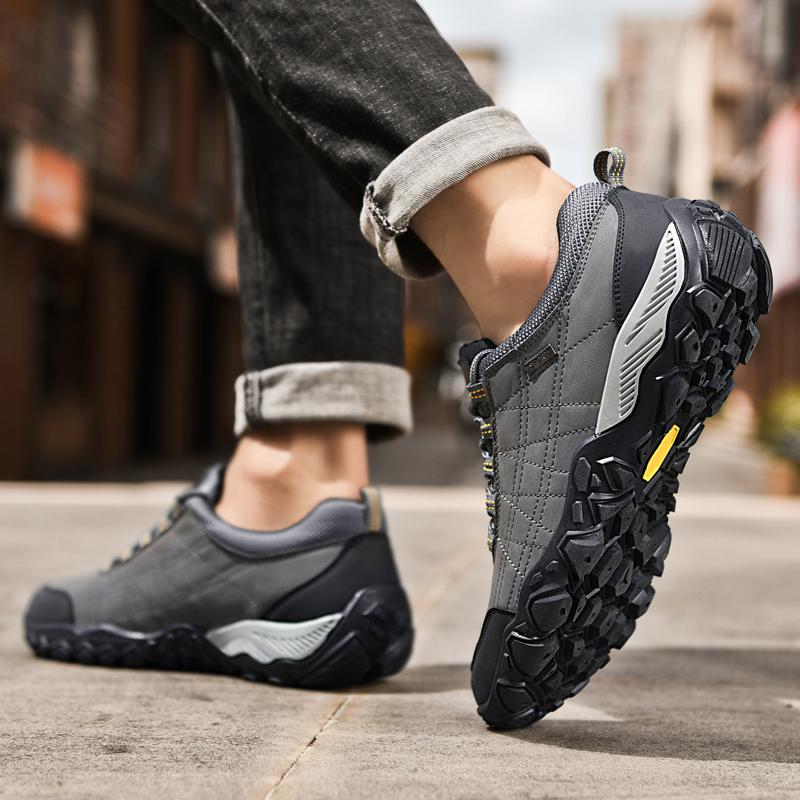 Spring and Autumn Men's Shoes Genuine Leather Men Sports Shoes Casual Shoes Brand Outdoor Comfort Flat Shoes Fashion Men's Shoes