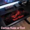 The Cure Customized Name Text Mouse Pad, Large Desk Mouse Mat Personalized Home Office Present