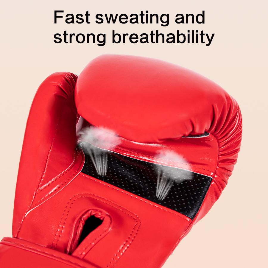 4 6 8 10 12oz Pánské Dámské Boxerské Rukavice Boxerské Tréninkové Soutěžní Bojové Rukavice Boxerské Rukavice na Trénink na Pytli Boxerské MMA