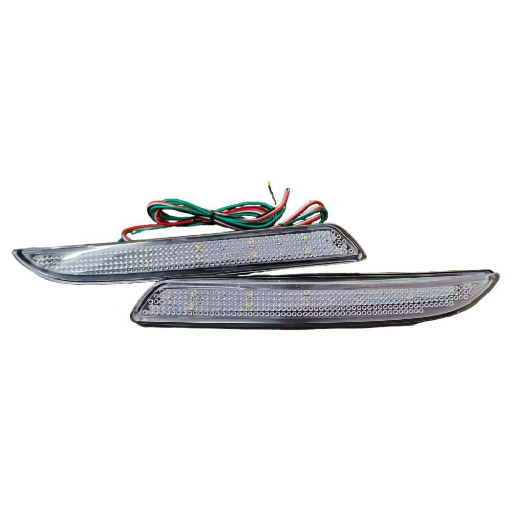 2Pcs car light Rear Bumper Lamp Brake Light Reflector LED For Honda CRZ 2010-2012 CRV 2012 Fit 2010-2012 Acura TSX 2011-2012