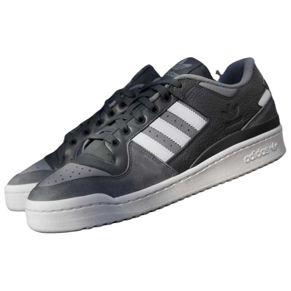 adidas Forum 84 Low ADV Carbon Grey Unisex Sneaker Kristallweiß Grau-Drei IE6563