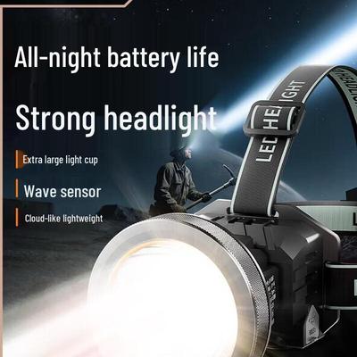 SkyFire Ultra-helle wiederaufladbare LED-Stirnlampe