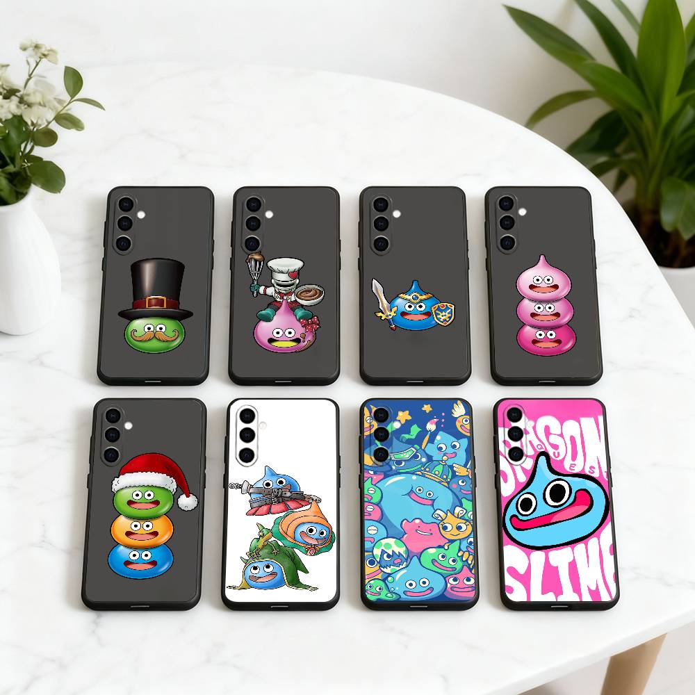 D-Dragon Q-quest S-slime-DQS Phone Case For Samsung Galaxy A73,A72,A71,A70,A53,A52,A51,Others Soft Black Cover