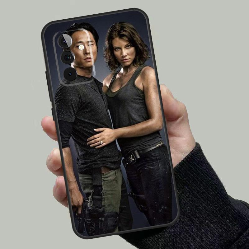 Glenn Maggie The Walking Dead Case For Samsung Galaxy A56 A36 A16 A33 A13 A23 A52 A32 A12 A54 A34 A14 A53 A15 A35 A55 A17