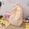 Zaino coreano ins Cartone Animato Casual Zaino Piccolo Fresco Borsa a Spalla Grande Capacità Zaino Scolastico per Studente di Scuola Media Zaino Versatile