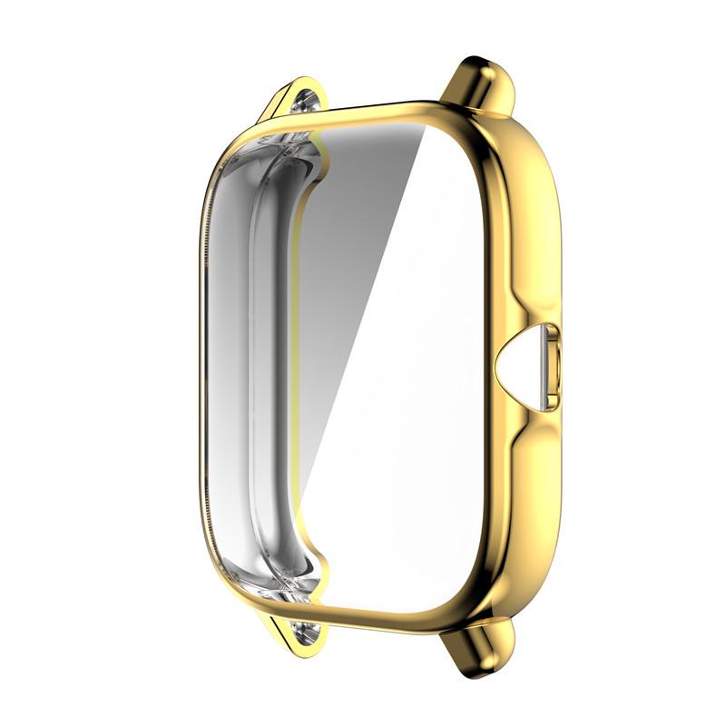 Amazfit GTS3 Electroplated Full Coverage TPU Protective Watch Case - Anti-Drop Cover