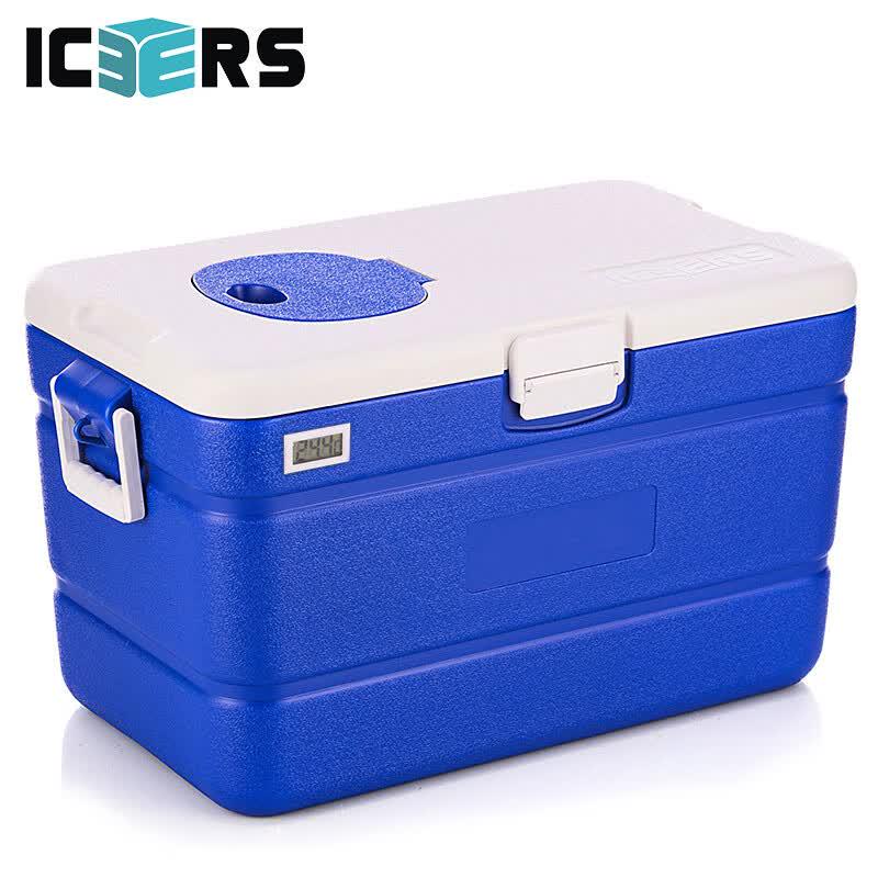 ICERS 60L PU Insulated Cooler Box with Temp Display