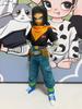 Anime Statuette Dragon Ball Z Android 17 18 Figure Pvc Action Figures Statue Decoration Desktop Anime Collection Peripheral Toys
