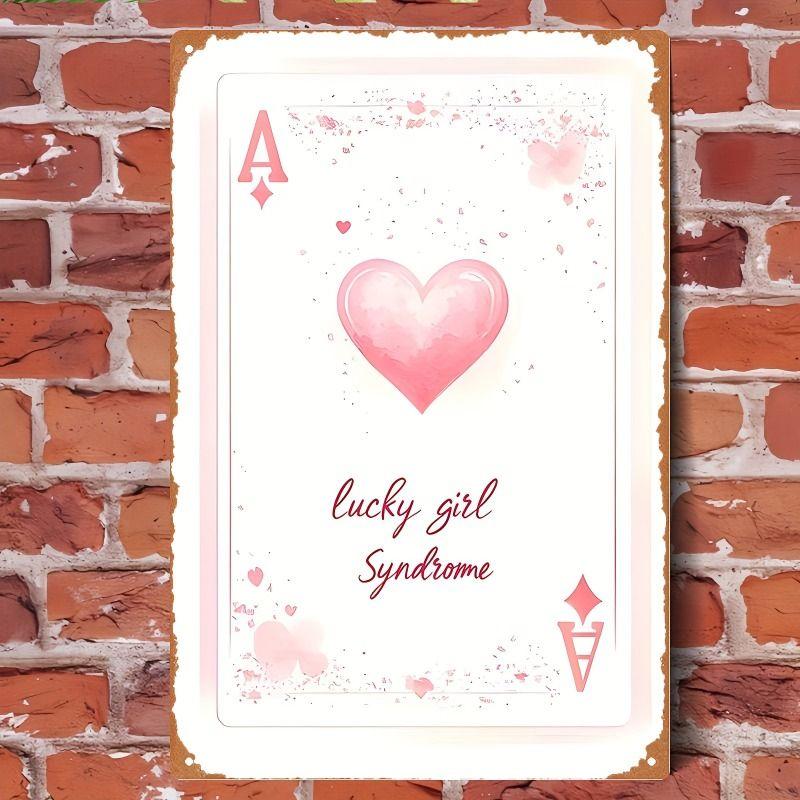 Playing Cards Poster Metal Sign 20x30cm Wall Art