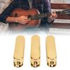 3Pcs Electric Guitar Single Coil Pickup Cover Copper Instrument Accessory Set Kit