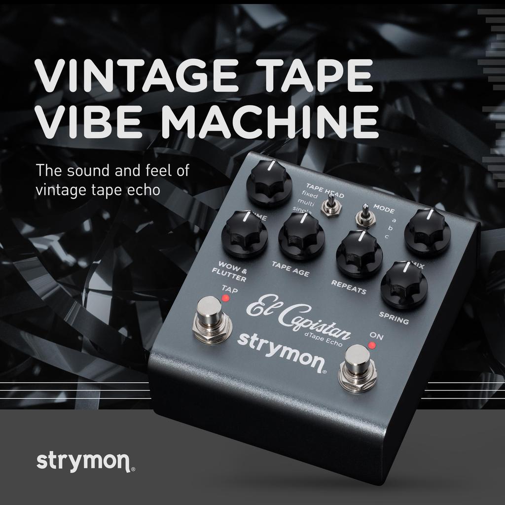 Capistan V2 El Capistan Tape Echo Strymon/El