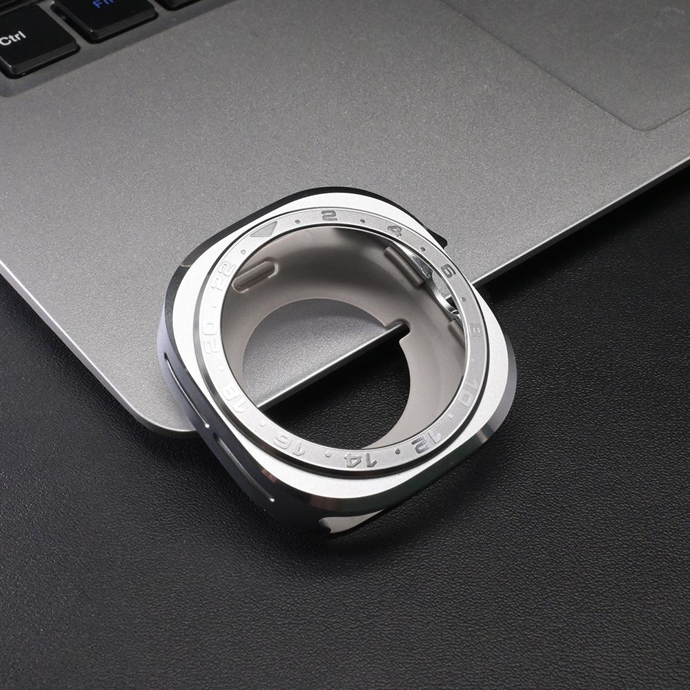 Metal Case Cover for Samsung Galaxy Watch Ultra 2025 Hard Frame Screen Protector Case for Samsung Galaxy Watch Ultra 2024 47mm