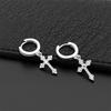 Cross Earrings For Women, Fashionable And Exquisite Design, High-End And Versatile Temperament Earrings Accessories