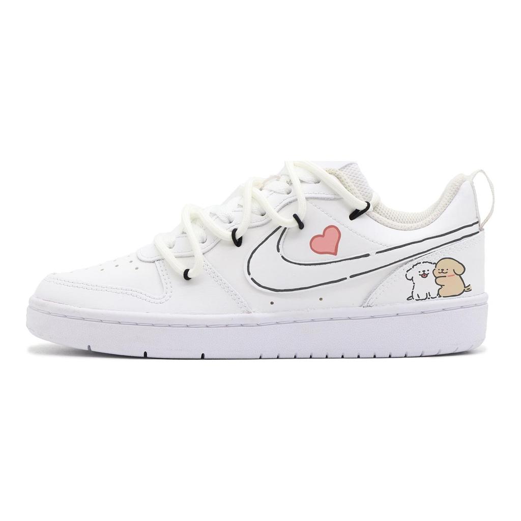 Nike Low top Skateboard Shoes GS BQ5448-100(Team57-)