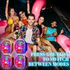 Portable Disco Strobe Lights RGB LED Wearable Watch Lamp Wrist Ambient Lamp  Christmas Party