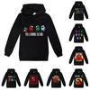 Game Kids Impostor Hoodie Boys Girls Hooded Sweatshirt Jumper Tops