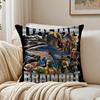 Iitalians Bbrainrot Creative Cushion Cover Plush Decorative Pillow Case With Hidden Zipper Cutecore Room Decor For Home