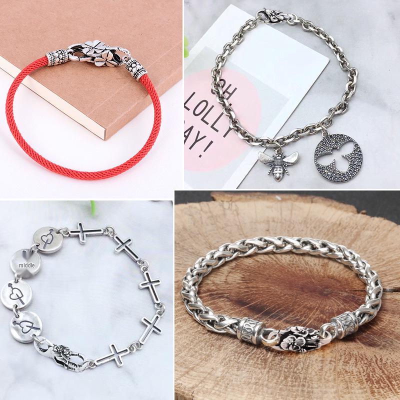 S925 Sterling Silver Double-Opening Clasp for Bracelets and Necklaces