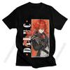Funny Genshin Impact Diluc T Shirt Men Short Sleeves Cotton T-Shirt Game Anime Tee Graphic Tshirt