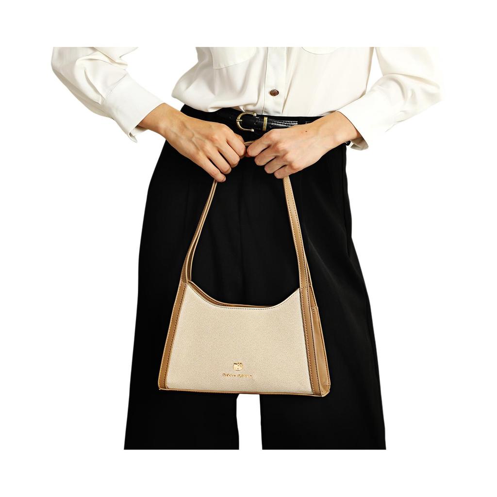 New Sanrio Hello Kitty Synthetic Leather Shoulder Bag Regular Women's Khaki HHF41116