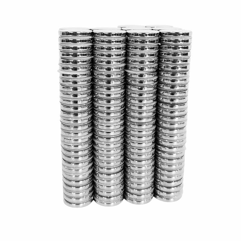 Neodymium Iron Boron Double-Sided Strong Suction Magnets for Fridges, Round and Square Shapes.