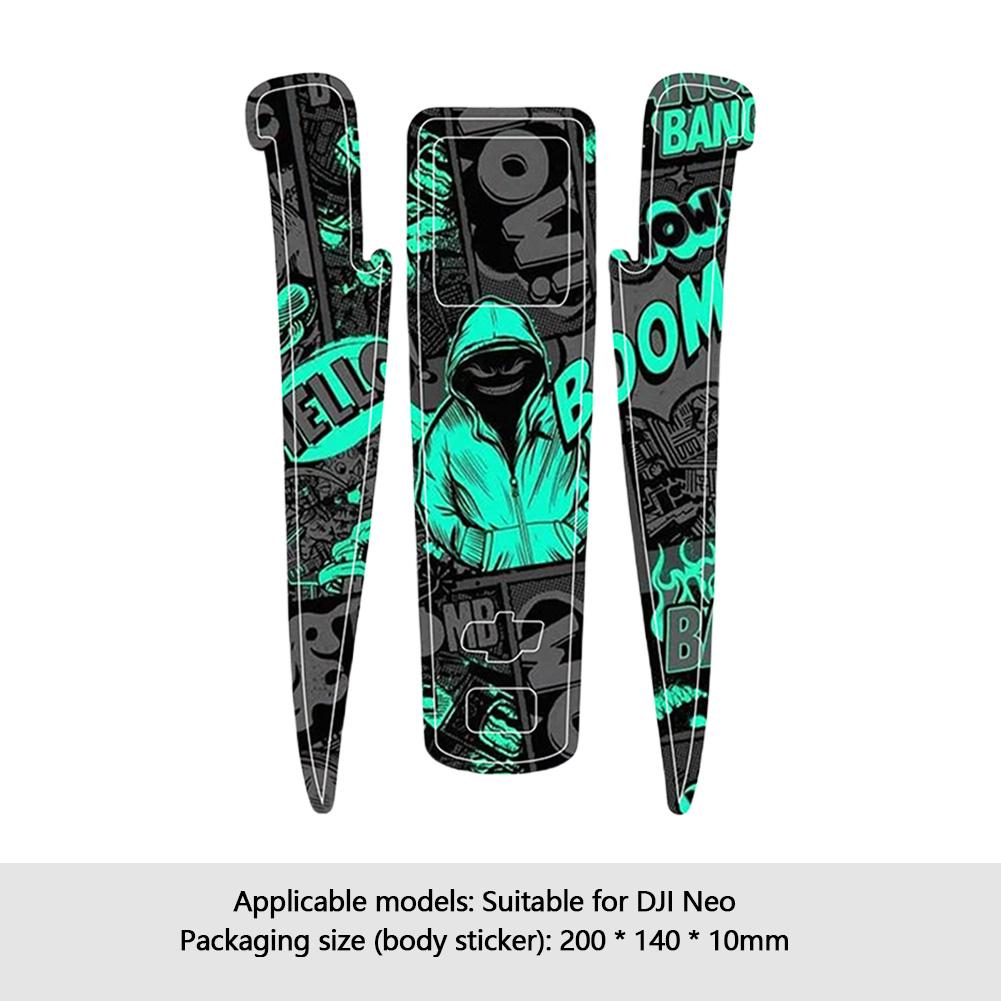 PVC Body Remote Control Sticker For DJI NEO Colorful Anti-scratch Protection Film Accessories For DJI NEO Stickers Accessories