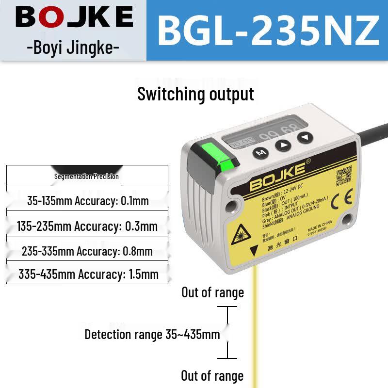 BOJKE High-Precision Laser Displacement Sensor