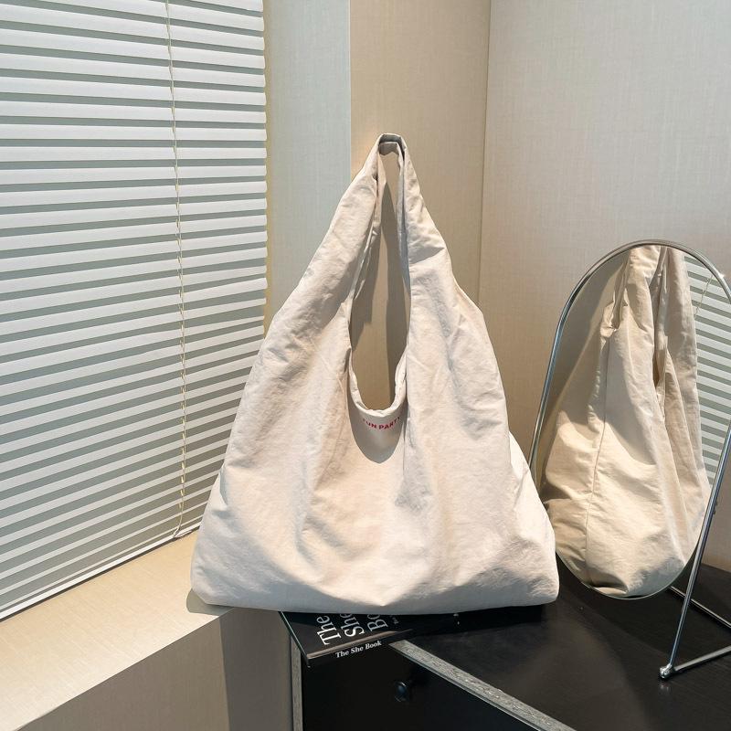 Canvas Bag Women's Bag Casual Large-capacity Tote Bag Class Shoulder Bag Handbag