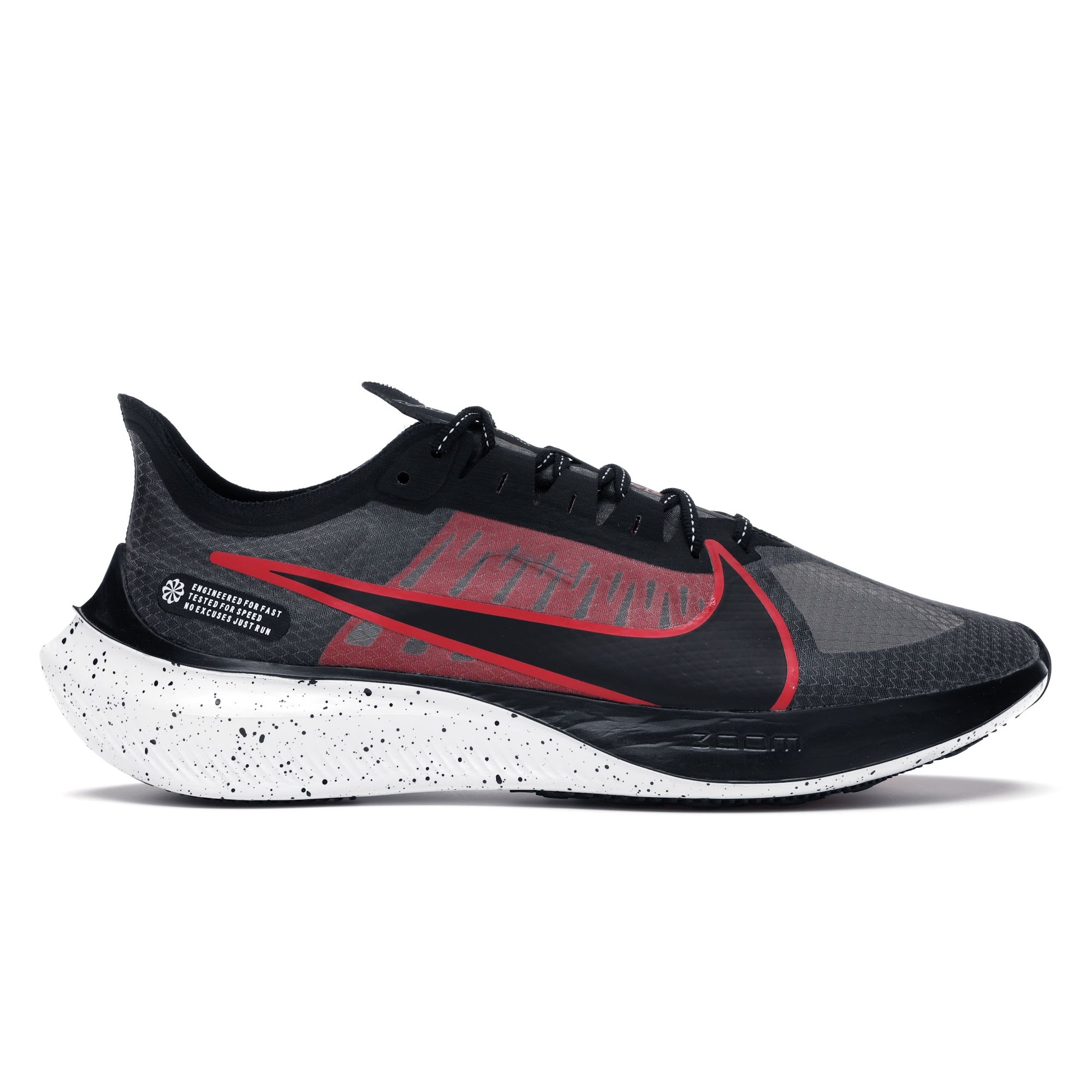 

Nike Zoom Gravity University Красные мужские кроссовки Черно-белые BQ3202-005